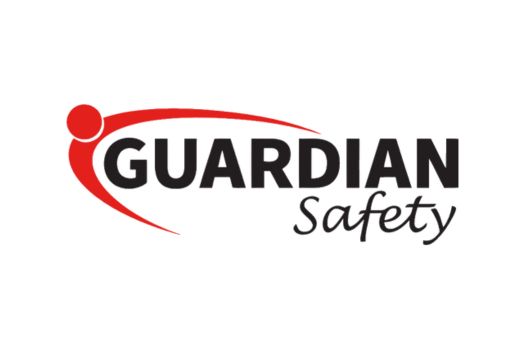 The logo of Guardian Safety, our provider for the Fire Warden Instructor Training.